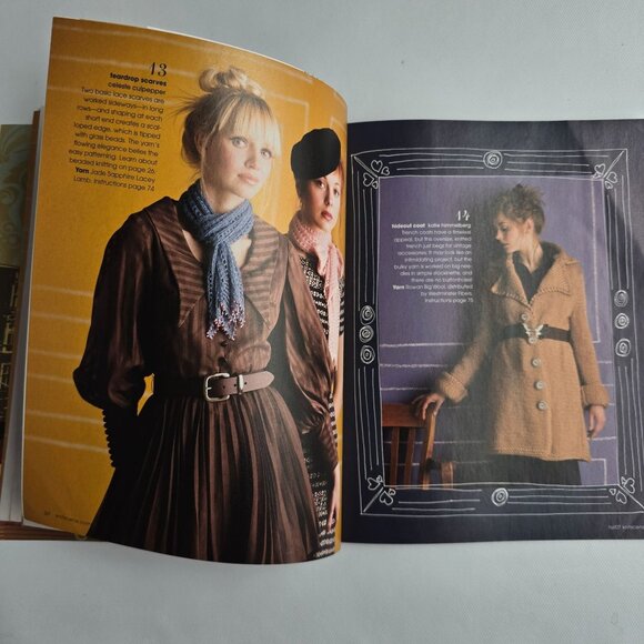 Knitscene Fall 2007 Special Issue With 26 Projects & Knitting Styles For Various - Picture 10 of 16